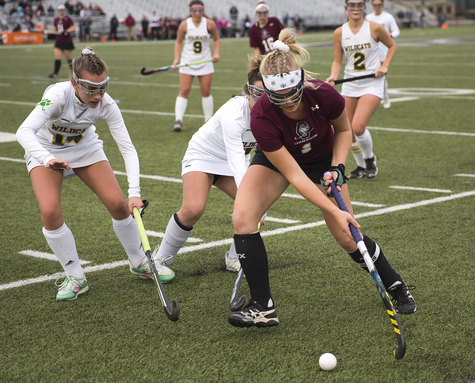 Chancellor vs Great Bridge field hockey